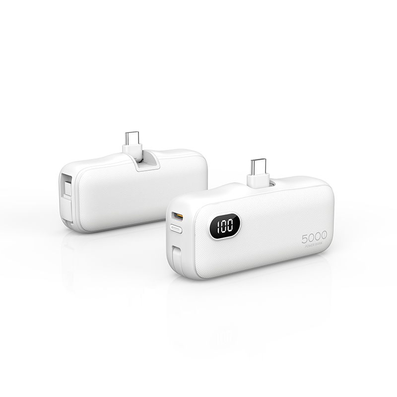 Best OEM PB921 Mini Watch Wireless Charging Built-in Cable 5000mAh